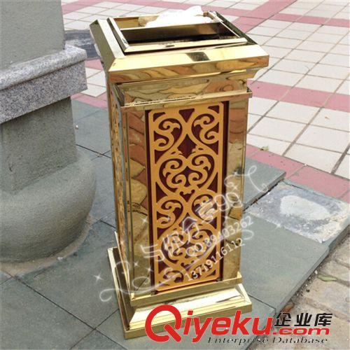 方形煙灰桶會所KTV電梯口煙灰桶酒店垃圾桶大堂走廊垃圾桶