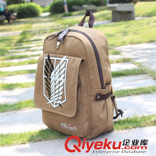 現(xiàn)貨供應(yīng)動(dòng)漫周邊海賊王喬巴鵬克休閑帆布雙肩書(shū)包