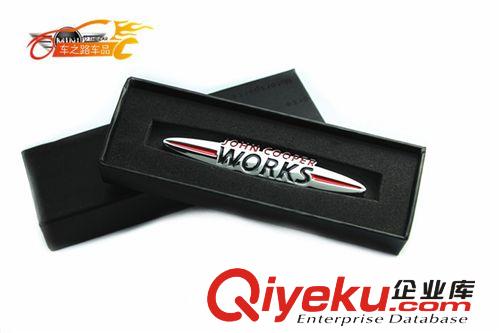 寶馬迷你JCW改裝WORKS車標(biāo)COOPERS側(cè)標(biāo) 金屬3D貼中網(wǎng)原始圖片3