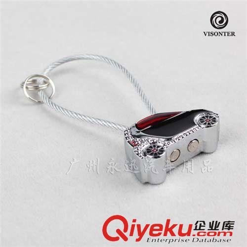 奔馳小精靈SMART汽車鑰匙扣smart車標(biāo)鋼繩鑰匙鏈車用鑰匙環(huán)原始圖片2