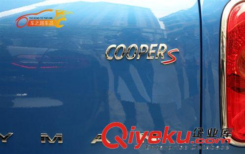 寶馬迷你coopers改裝車貼 金屬貼 Mini COOPERS后尾箱貼原始圖片3