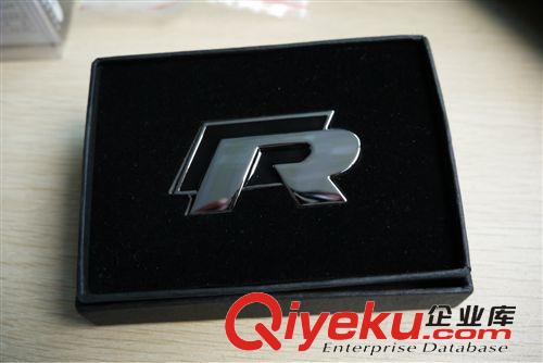 改裝大眾CC 寶來(lái) 速騰 邁騰 GTI 改裝標(biāo) R標(biāo) 金屬標(biāo)原始圖片2
