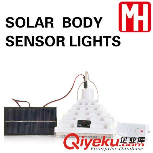 2014新款  22lLED圓形遙控燈  太陽能泛光燈 野營燈 庭院燈