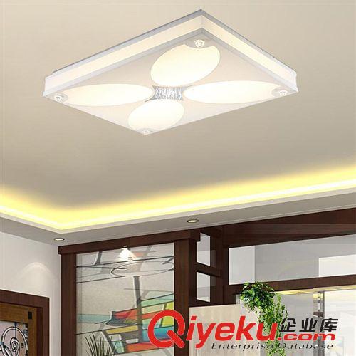 智造吸頂燈 客廳燈 長方形 led現代簡約 水晶餐廳燈 臥室燈具