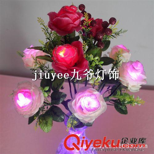LED花瓶燈  LED滴膠花瓶燈  玫瑰花瓶燈 2014全新推出新款花瓶燈