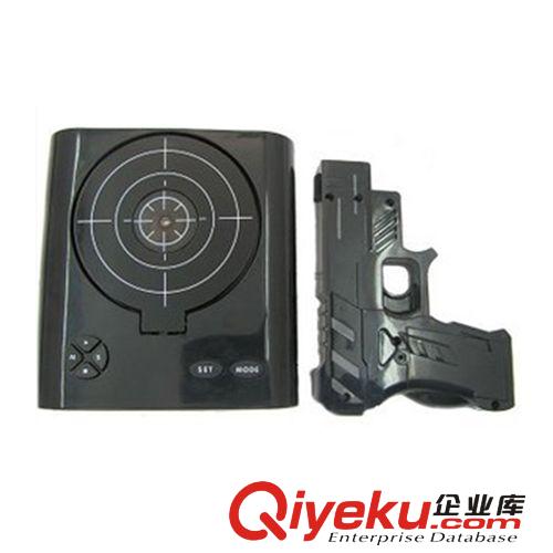 免费代发GUN ALARM CLOCK sq打靶 红外线射击闹钟/热销爆炸闹钟