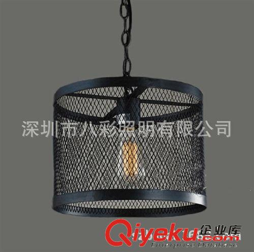 美式鄉(xiāng)村酒吧吊燈 工業(yè)仿古Loft鐵藝餐廳客廳蜘蛛燈 黑寡婦吊燈