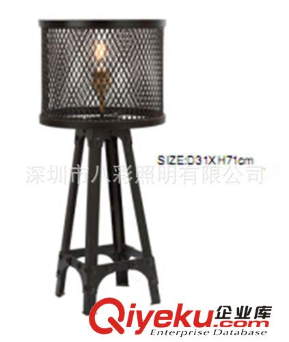 美式北歐宜家復(fù)古吊燈 古典簡約臥室餐廳吧臺(tái)咖啡館網(wǎng)格鐵藝吊燈原始圖片3
