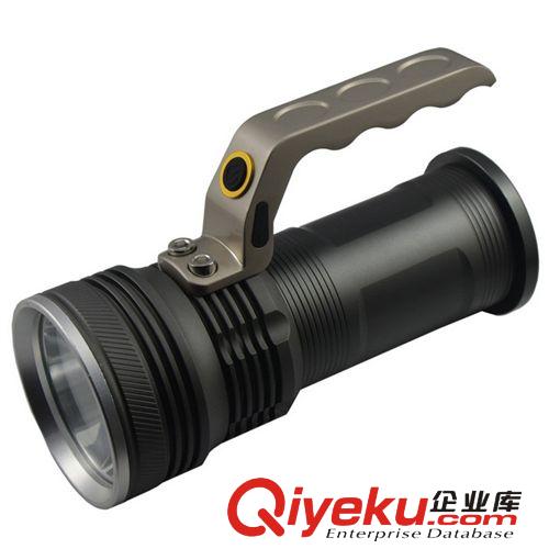 【套裝】15小時超長續(xù)航LED強光手提燈 三檔500米遠射打獵探照燈
