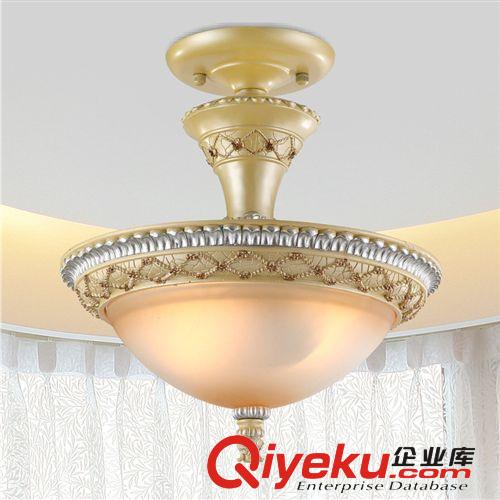 臺州鑫景 半吊燈歐式入戶燈 玄關(guān)吸頂?shù)鯚?圓形玻璃吊燈 9351BD原始圖片2