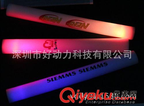 圣誕節日用品 酒吧用品 發光海綿熒光棒 泡沫棒閃光棒 圖案原始圖片2