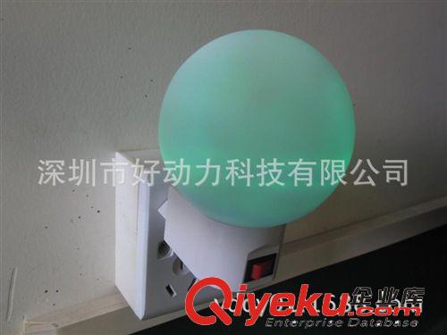 居家日用歐規(guī)插頭小夜燈 圓形方形小夜燈原始圖片2