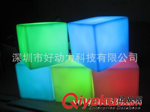 熱賣浪漫七彩小夜燈 正方形樣式小夜燈原始圖片2