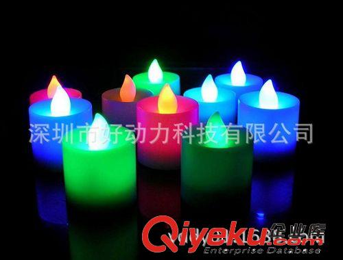 LED電子蠟燭 生日蠟燭 節(jié)慶發(fā)光用品 七彩蠟燭小夜燈