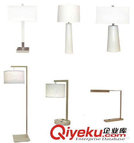 美式現(xiàn)代回形五金桌燈出口東南亞歐洲UL/CE認證酒店客房室內(nèi)燈飾原始圖片2