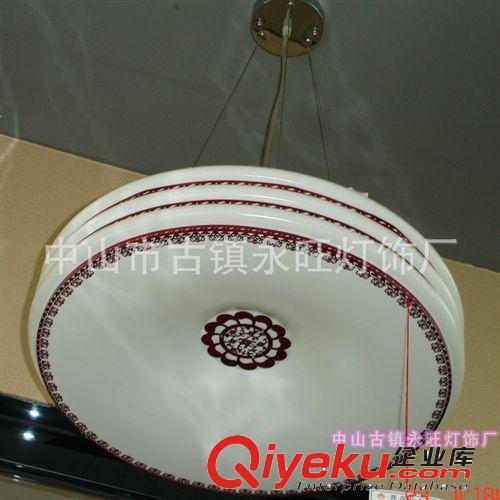 大量供應(yīng) LED吸頂燈 玫紅吸頂燈 玫紅三潭創(chuàng)意吸頂燈原始圖片3