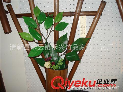 竹工藝品家居裝飾品墻壁掛飾創(chuàng)意藝術(shù)插花器