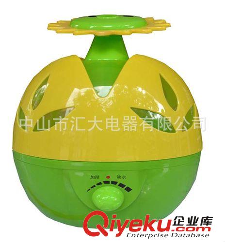 2013年爆款太陽花超聲波加濕器 3L容量家用加濕器禮品 廠家直銷