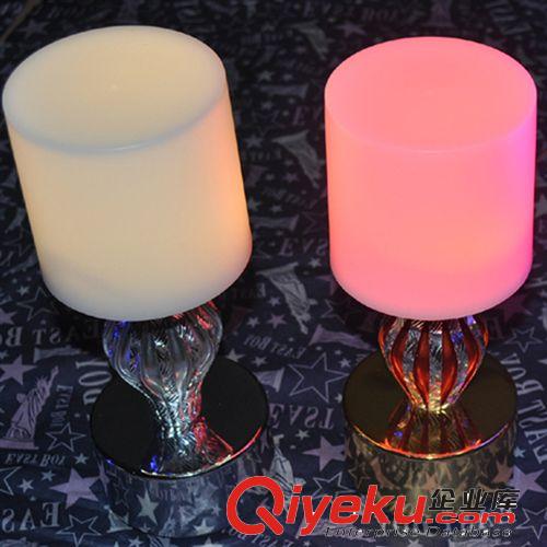 酒吧桌臺燈 鋰電充電蠟燭led酒吧燈具 酒吧用品 LED充電吧臺燈原始圖片3