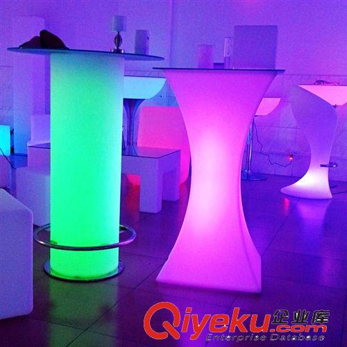 粵明 酒吧發(fā)光家具 酒店發(fā)光家具 KTV發(fā)光家具 LED發(fā)光雞尾酒桌原始圖片3