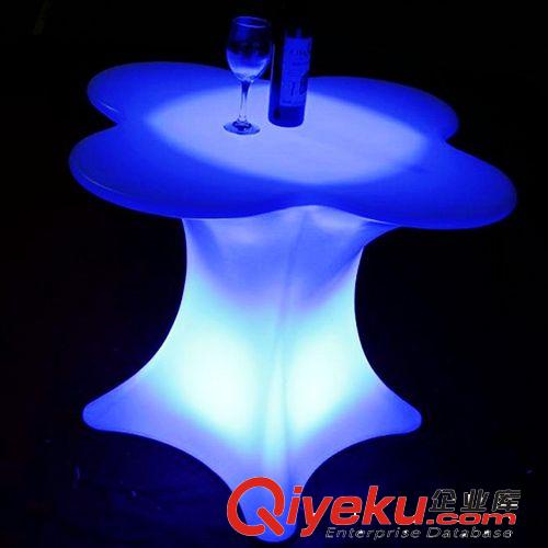 粵明 led戶外桌椅組合 庭院陽臺(tái)休閑桌椅 酒店咖啡廳發(fā)光家具原始圖片3