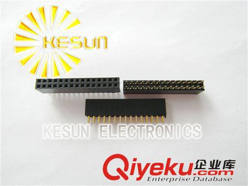2.54mm 2X18P 36P鍍金直腳雙排母排針插座