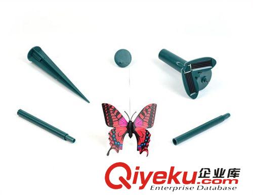 太陽能遙控蝴蝶 新品遙控電動蝴蝶玩具 新奇特 昆蟲玩具 批發供應原始圖片2