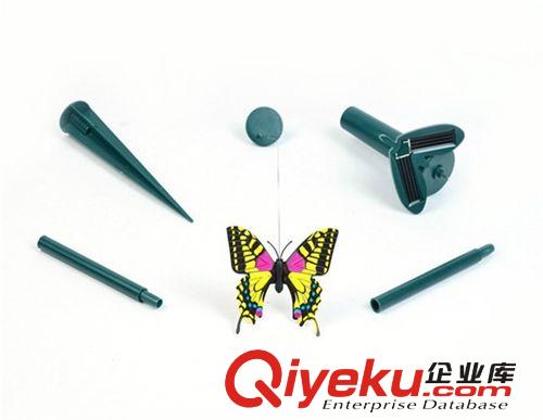 太陽能遙控蝴蝶 新品遙控電動蝴蝶玩具 新奇特 昆蟲玩具 批發供應原始圖片3