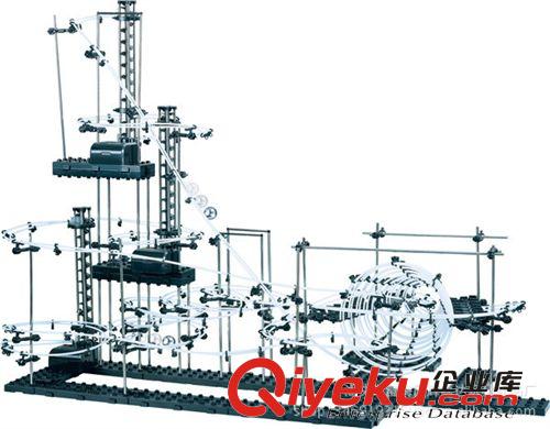 創(chuàng)意DIY拼裝組裝玩具云霄飛車七級(jí) 太空軌道7級(jí) 曲速引擎231-7級(jí)原始圖片2