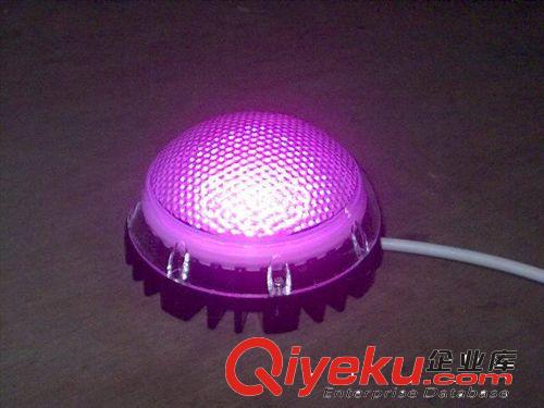 供應120mm齒輪黑塑底 LED蜂窩點光源  小型led亮化產品