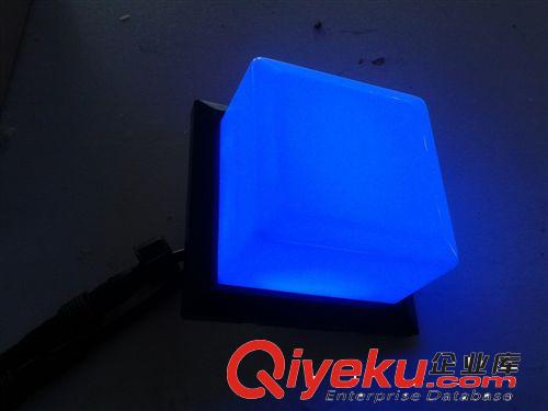 廠家直銷100mm方盒點光源  塑膠底座點光源 單色led亮化產品