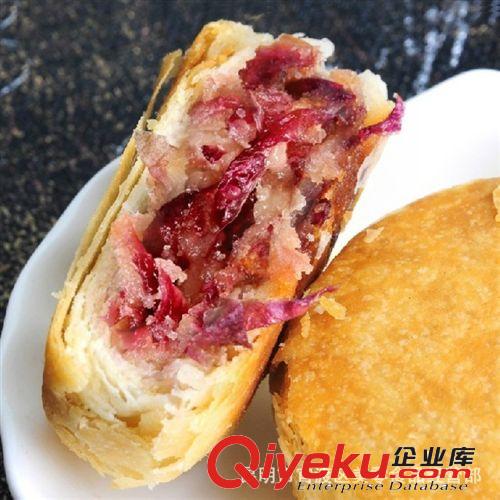 經典玫瑰鮮花餅40g 云南特產零食品小吃 傳統糕點心 淘寶一件代發原始圖片2