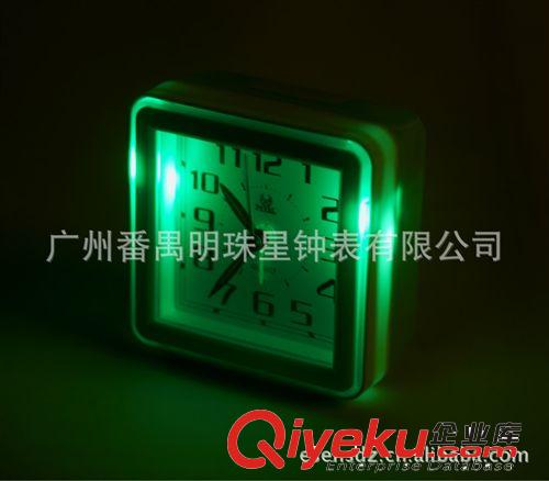 供應(yīng)秋交會新款鬧鐘,時尚小鬧鐘,BB鬧鐘,帶貪睡,帶燈,可定制LOGO原始圖片3