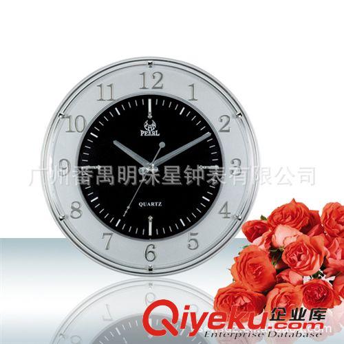 掛鐘 14英寸 圓形燙金字塊 掛墻鐘 歐式風格掛表 時尚禮品表PW076原始圖片2