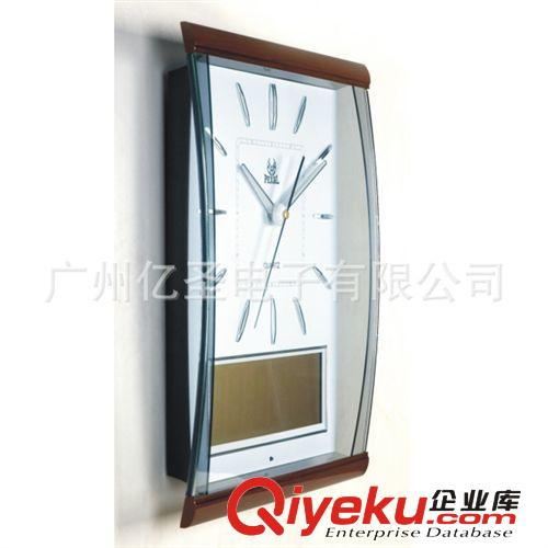 廠家長(zhǎng)方形 LCD電子溫濕度 數(shù)字鐘 日歷鐘 時(shí)尚創(chuàng)意掛鐘 PW174原始圖片2