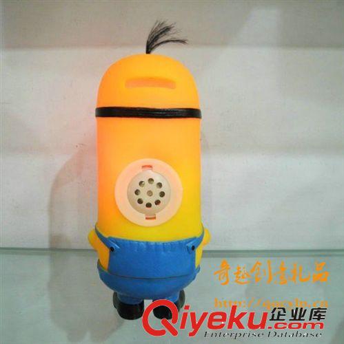 大號(hào)Despicable Me卑鄙的我 神偷奶爸小黃人高個(gè)子燈光音樂(lè)儲(chǔ)錢罐原始圖片3