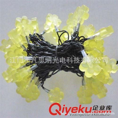 廠家生產(chǎn)供應(yīng)花瓣燈串 桃花燈串原始圖片3