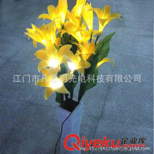 LED仿真花,發(fā)光百合,發(fā)光郁金香,發(fā)光假花