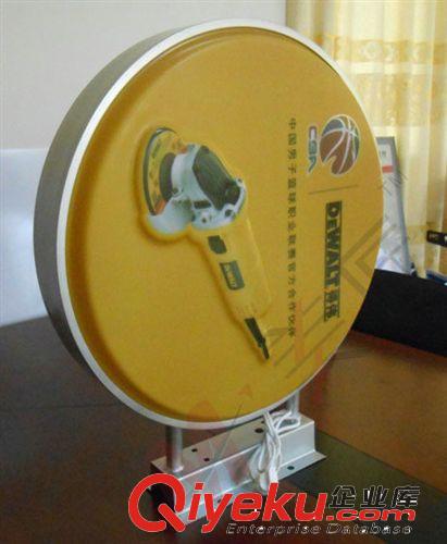 廠家生產 德偉電動工具標識燈箱 圓形吸塑燈箱原始圖片2