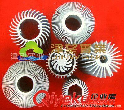 工業鋁型材廠家（上海）專業擠壓各種高難度“太陽花”散熱鋁型材原始圖片3