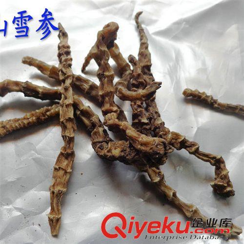 批發供應云南地參雪參地龍菜蟲草參干品蔬菜