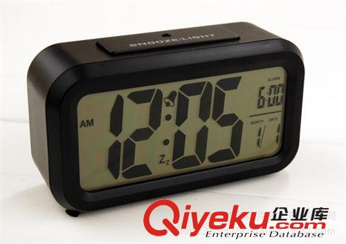 LED鐘靜音鬧鐘 時尚鬧鐘 LED鐘聰明燈 大數字顯示 聰明燈  萬年歷