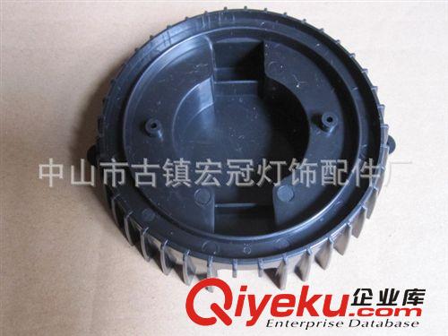 宏冠供應(yīng),直徑100mm點(diǎn)光源外殼仿車鋁塑料LED裝飾燈外墻燈配件原始圖片2