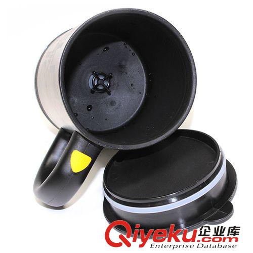 創意自動攪拌咖啡杯帶蓋電動懶人歐式咖啡杯套裝不銹鋼馬克杯zp