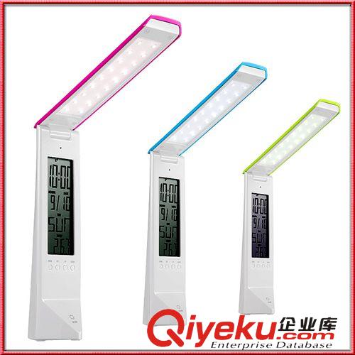 718LED觸摸無極調(diào)光萬年歷護(hù)眼臺(tái)燈 高亮度無頻閃折疊便攜式臺(tái)燈