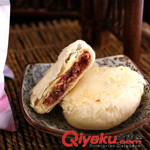 宣拓鮮花餅 玫瑰鮮花餅 云南特產食品傳統糕點