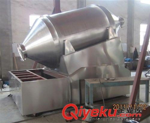 廠價直銷不銹鋼制作醫藥粉粒狀物料專用1000升二維混合機原始圖片3