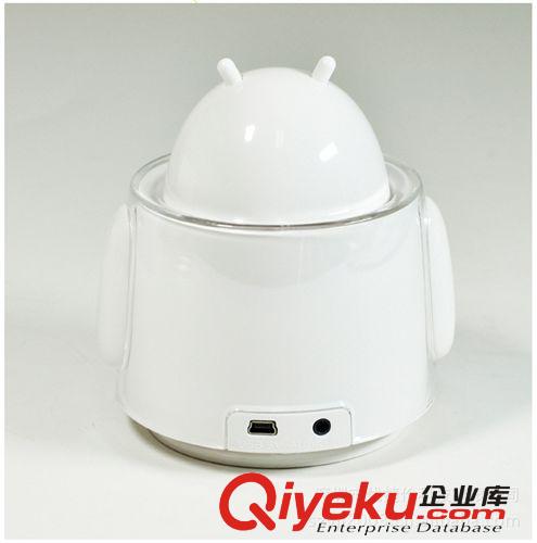 YJL迷你小音箱 UFO機(jī)器人巴卡便攜智能音響 USB充電音箱8008原始圖片2