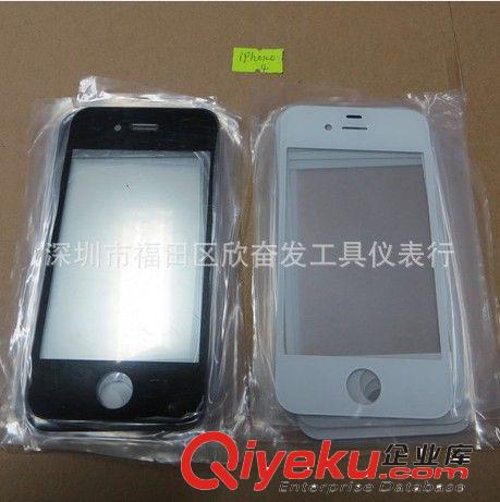 手機(jī)外屏iphone4蓋板iphone4s玻璃鏡面 前屏幕玻璃蘋果4s鏡面原始圖片2