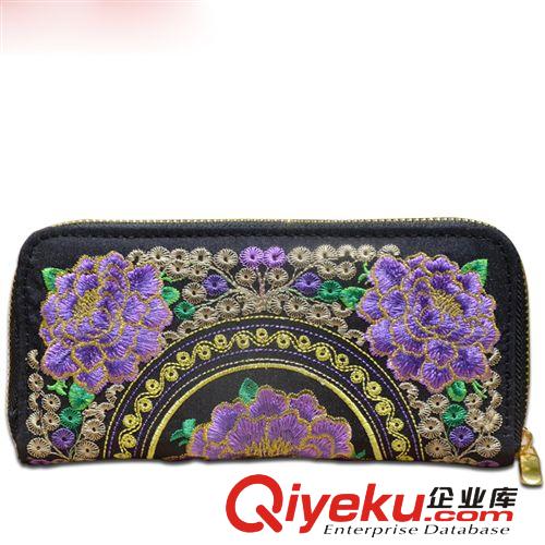 云南民族風包包錢包 創意女士錢包手拿包 民族刺繡零錢包批發原始圖片2